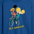 thumbnail image 3 of Hey Arnold! - Arnold and Gerold on Bike - Men's Long Sleeve T-Shirt, 3 of 5