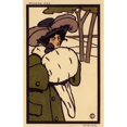 thumbnail image 2 of Woman In Winter Poster Print By Mary Evans Picture Librarypeter & Dawn Cope Collection (18 X 24), 2 of 4