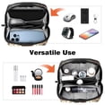 thumbnail image 6 of Columbus Day USB Organizer | Hard Drive Cases | Charge Cord Organizer | Travel Cord Organizer Case - Oxford Cloth Waterproof Digital Storage Bag 5.9x9.44x3.14 in, 6 of 6
