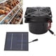 thumbnail image 1 of Extractor de aire solar kit de ventilador de panel solar de 5-12 V Instalación simple Ventilación de 50 W Enfriamiento eficiente para ático ANGGREK Otros, 1 of 8