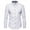 White, variant on Afdoent Men's Shirts Male Printed Long Sleeve Shirts Slim Comfortable Long Sleeve Shirt Casual Vacation Top