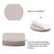 thumbnail image 5 of Uxcell 20Pcs Almohadillas de Fieltro para Muebles Redondas 1.38" Protector de Suelo para Patas de Sillas, 5 of 7