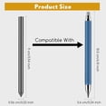 thumbnail image 2 of 24 Pieces 5.6 mm Mechanical Pencil Refills and 1 Piece 5.6 mm Lead Holder Mechanical Pencil, Drawing Pencil Refills for Art Painter Artist Sketch Drawing Drafting with a Storage Box (Blue), 2 of 7