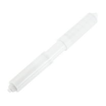 Toilet Paper Holder, 7-1/16"-7-7/8" PP Plastic Spring-Loaded Rod, White