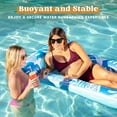 thumbnail image 4 of Tumbona inflable para piscina Sloosh, 2 paquetes XL con reposacabezas, 4 of 7