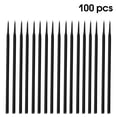 thumbnail image 2 of Pisos de algodón Portátil Pie de pestañas Cosméticos Cosméticos Limpieza Sticks Baño Salón Oficina Oído Terreno ACCESORIOS NEGRO 100 Piezas Monstrate CE001447-06, 2 of 7