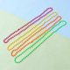 thumbnail image 3 of 6pcs Neon Beads Beaded Necklace for 70s 80s Party Dress Accessories(Random Color), 3 of 4