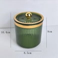 thumbnail image 6 of Makeup Cotton Swab Ball Holder Jar Cosmetic Organizer for Vanity Countertop Light Green, 6 of 6