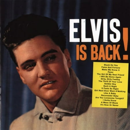 ELVIS PRESLEY - ELVIS IS BACK! [US BONUS TRACKS] [REMASTER]