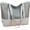 Grey, variant on Large Capacity Tote Bags for Women's PU Leather Big Purses Soft Handbags Ladies Shoulder Bag