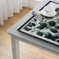 thumbnail image 4 of Sage Green Eucalyptus Leaves Tablecloth, Fitted Table Cover with Elastic for d Tables, Spring Summer Botanical Floral Table Cloth Outdoor Dinning Party Tablecloths, 4 of 7