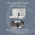 thumbnail image 3 of Foundations Premier Horizontal Baby Changing Station, Wall-Mount, 100SS-SM, Stainless Steel, 3 of 9