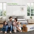 thumbnail image 6 of Twin Mattress, Kescas 8 inch Gel-Infused Memory Foam Mattress, Twin Size Mattress for Cool Sleep & Pressure Relief, Medium-firm Feel with Motion Isolation, Bed in a Box, 6 of 6