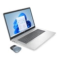 thumbnail image 2 of HP 17.3" HD+ Touchscreen Notebook Intel N100 4GB RAM 128GB UFS Moonlight Blue + HP Wireless Mouse + One Year M365 Subscription, 2 of 6