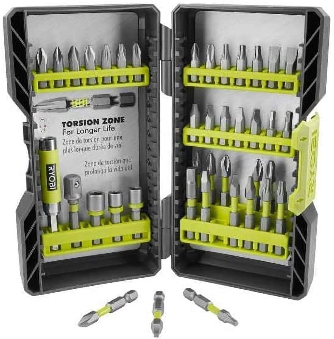 Ryobi AR2038 Impact Rated Driving Kit 40 Piece Walmart