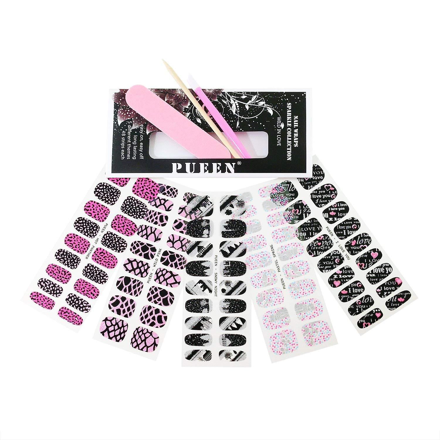 Sparkling Wild Llama 3D Foil Stickers 11-Piece