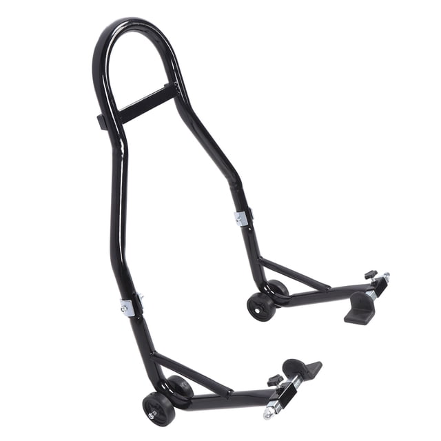 Motorcycle Swingarm Spool Lift Stand, Adjustable Motorcycle Rear Wheel Stand High Support Stability 850 Lbs Capacity Universal for Cleaning Maintaining