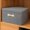 Gray, variant on Bxaolu Large Quart Collapsible Stackable Storage Bins with Lids, 1 Pack Cotton Linen Fabric Closet Boxes with Lids, Storage Cube Baskets Container Organizers for Bedroom Office(18L)