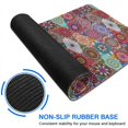 thumbnail image 6 of Long Mouse Pads for Desk,Multicolor Ethnic Diamond Pattern Desk Mats on Top Of Desks, Desk Mouse Pad Extra Large with 3mm Non-Slip Base and Stitched Edge for Gaming,Office,Work,Home 47.3"x23.6", 6 of 6