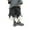 Black, variant on CAIXIA Boys Jeans Shorts Size 8 Wide Leg Distressed Washed Denim Pant Knee Length High Elastic Waisted Cargo Jorts Soft Cotton Relaxed Fit School Bermuda Shorts Hop Vintage Washed Jeans Kids