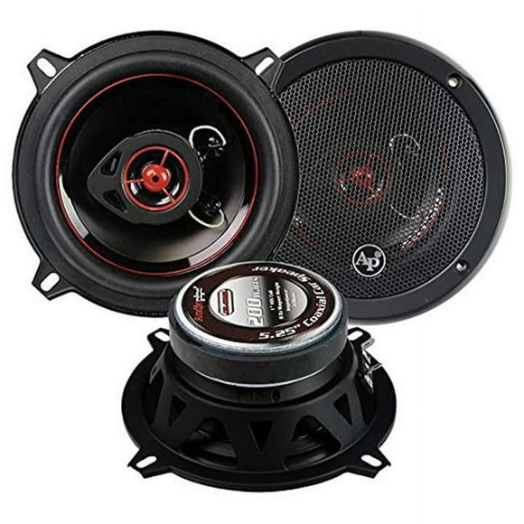 Audiopipe Redline Haut-Parleur 5,25 Pouces Bidirectionnel (Paire) 200 Watts Bleu Cône Pp