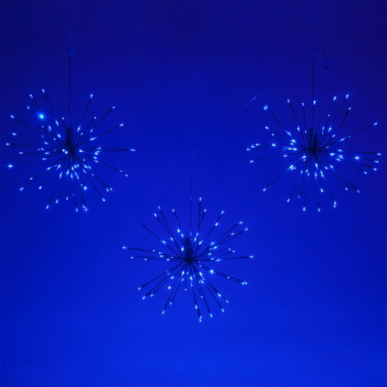 Wintergreen Lighting LED Starburst 5mm Light Balls, Fairy Lights