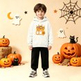 thumbnail image 4 of Halloween Hoodie Boys Girls Long Sleeve Graphic Printed Sweatshirt with Pocket Fall Winter Clothes, 4 of 7