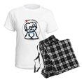 thumbnail image 4 of CafePress - Love My Coton Women's Light Pajamas - Women's Short Sleeve Print T-Shirt and Pants Light Cotton Pajama Set, 4 of 7