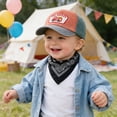 thumbnail image 2 of CAUYDY 4T 5T 6T Kid Boys Summer Hat Fire Truck Water Washable Baseball Cap With Patchwork Embroidery Color Blocking Cartoon Childrens Cap (Sizes 3-8 Years,L04-Green), 2 of 7