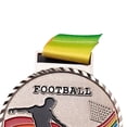 thumbnail image 3 of Medallas de juego de fútbol Medalla conmemorativa del premio al ganador del deporte de fútbol (plata) Ehuebsd Para Estrenar, 3 of 3