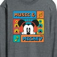 thumbnail image 3 of Disney - Music And Mickey- Men's Long Sleeve Graphic T-Shirt, 3 of 5