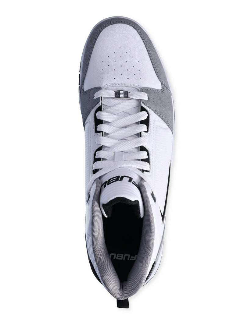FUBU Men\'s Size 13 The Hustle Athletic Leisure Sneakers White/Gray/Black NWOT FUBU Men main image 2