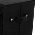 thumbnail image 3 of Comic Book Storage Boxes Comic Book Box File Storage Boxes Collapsible Stackable Comic Book Box Storage to Holds Comics Black, 3 of 4