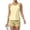 Fluorescence Yellow, variant on Tankini Swimsuits for Women Sunflower Print Crew Neck Drawstring Sporty Bathing Suits Summer Vacation Two Piece Swimsuit Complexion 2XL