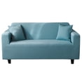 thumbnail image 3 of English sofa cover Solid Color Jacquard Fabric sofa cover All-in-One Universal sofa cover, 3 of 5