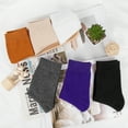 thumbnail image 2 of Loritta Crew Socks for Women Casual Dress Socks 6 Pairs Womens Soft Cotton Calf Socks, Size 9-11, 2 of 7