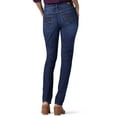 thumbnail image 5 of Women's Lee Secretly Shapes Straight-Leg Jeans Rouge, 5 of 6