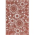 thumbnail image 3 of BoutiqueRugs Chinchilla Outdoor Runner Rug - Outdoor Safe - Red - 2'6" x 8' Runner, 3 of 6