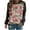 Black christmas sweater, variant on Clear 50% off Wycnly Christmas Sweater Xmas Christmas Sweatshirt Fashion Women Color Block Floral Santa Claus Print Sweatshirt Girls Loose Crewneck Long Sleeve Pullover Blouses