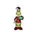 thumbnail image 3 of Gemmy SS113003G Giant Grinch with Ornament Airblown, 3 of 6