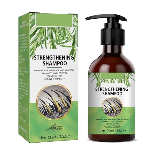 El champú de Rosemary es esponjoso, refrescante, suave y suaviza el cabello seco y encrespado para prevenir la caída del cabello, su crecimiento y controlar la grasa, 100 ml