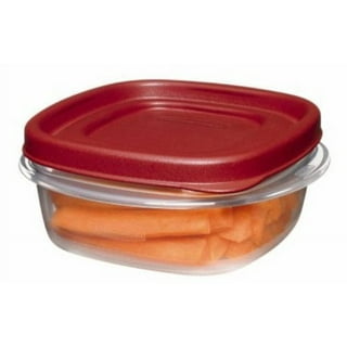 Rubbermaid® Easy Find Lids with Vents Containers and Lids Set - Racer  Red/Clear, 18 pc - Fry's Food Stores