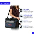 thumbnail image 3 of Titan by Arctic Zone™ 30 Can/20 Quart Zipperless Hardbody® Cooler - Navy Blue, 3 of 15