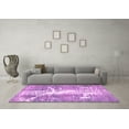 thumbnail image 3 of Ahgly Company Indoor Rectangle Abstract Pink Modern Area Rugs, 2' x 5', 3 of 4