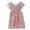 Rose Gold, variant on Girls Blue Dresses 7-8 Girls Summer Boho Sun Dress Flutter Sleeve Tween Ruffles Tiered Dresses Flowy A-Line Sundress Size 6-15 Years
