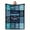 Black-03, variant on Psalm 23 Bible Verse Scriptural Fleece Blanket in Beige
