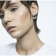 thumbnail image 4 of Swarovski Chroma earrings Pink, Rhodium plated 5600627, 4 of 5