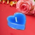 thumbnail image 6 of YIMWNYI Heart-Shaped 9 PVC Scented Candles - Romantic Tanabata Birthday Love Dinner Candle Set, 4x4x1.5cm, Multi-Color Wax for Home Decor and Special Occasions, 6 of 6