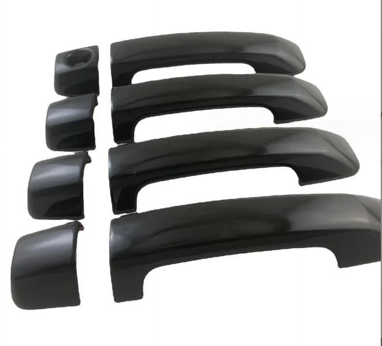 For Toyota TUNDRA car door handle cover ABS bright black accessories sticker car styling 2007-2019