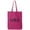 Hot Pink, variant on USA Uniform Sierra Alpha Cotton Canvas Tote Bag